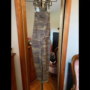 Camo overalls